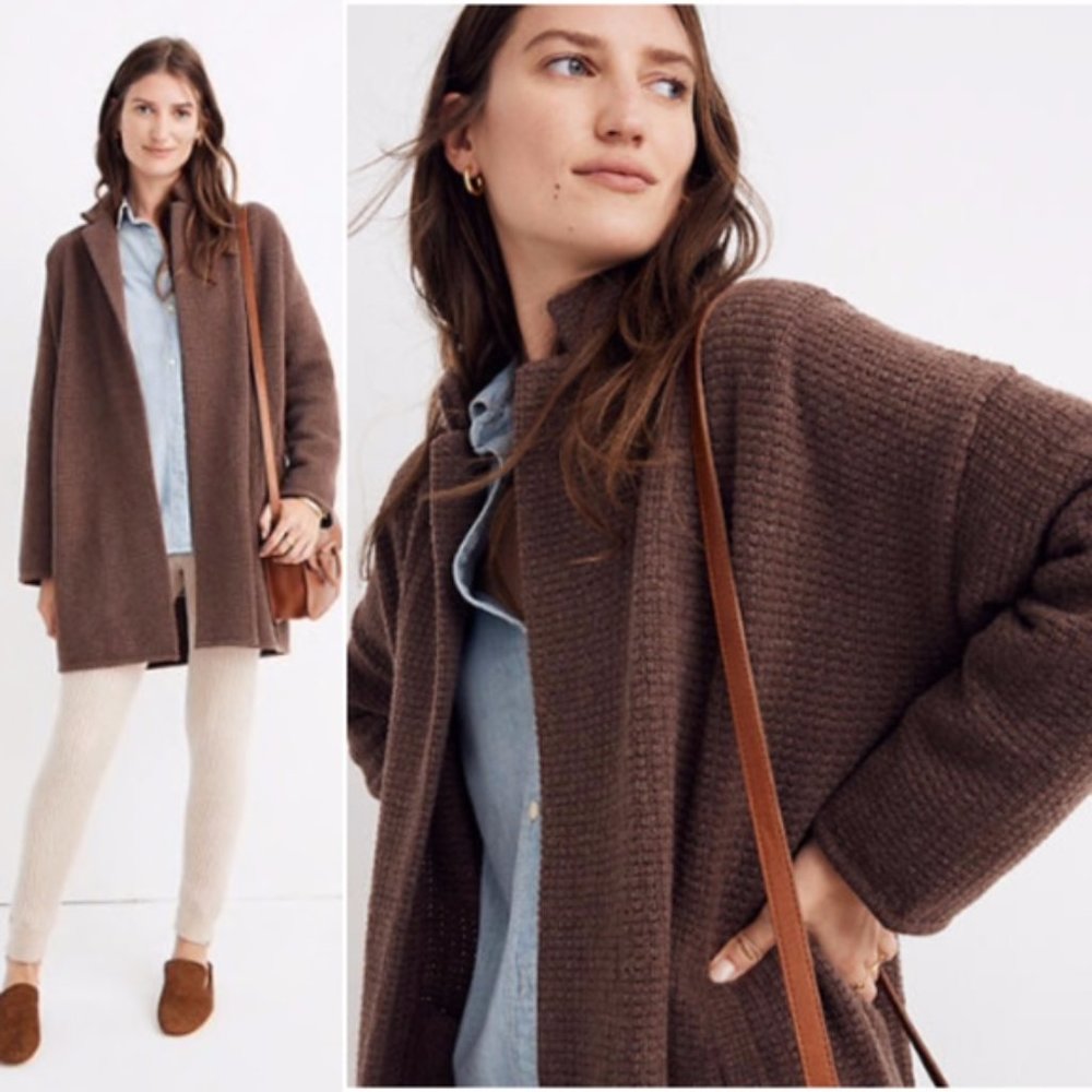 Madewell Chilton Sweater-Coat XXS